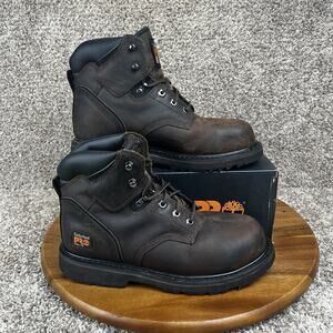 Timberland PRO Pit Boss 6 Inch Men's 8.5 Steel Safety Toe Industrial Work Boot